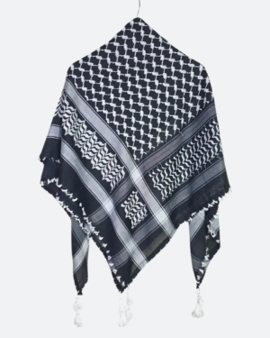 Palestinian Keffiyeh - Black