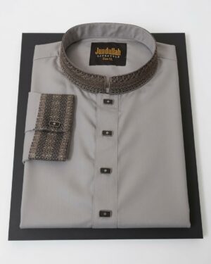 Home Minimal 44 Premium Gray - Comfortable Micro Fabric Panjabi